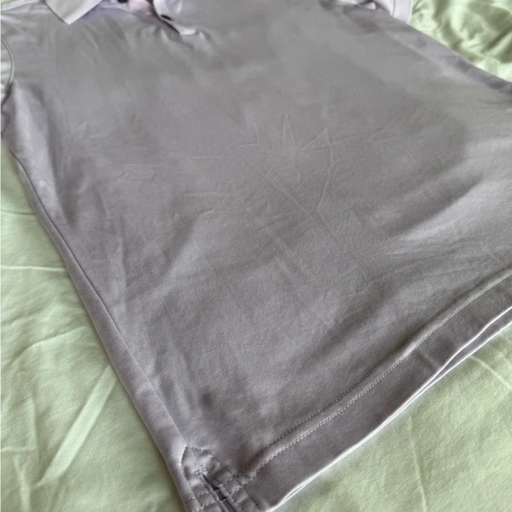 Men’s Banana Republic Luxury Touch Lavender Polo Shirt